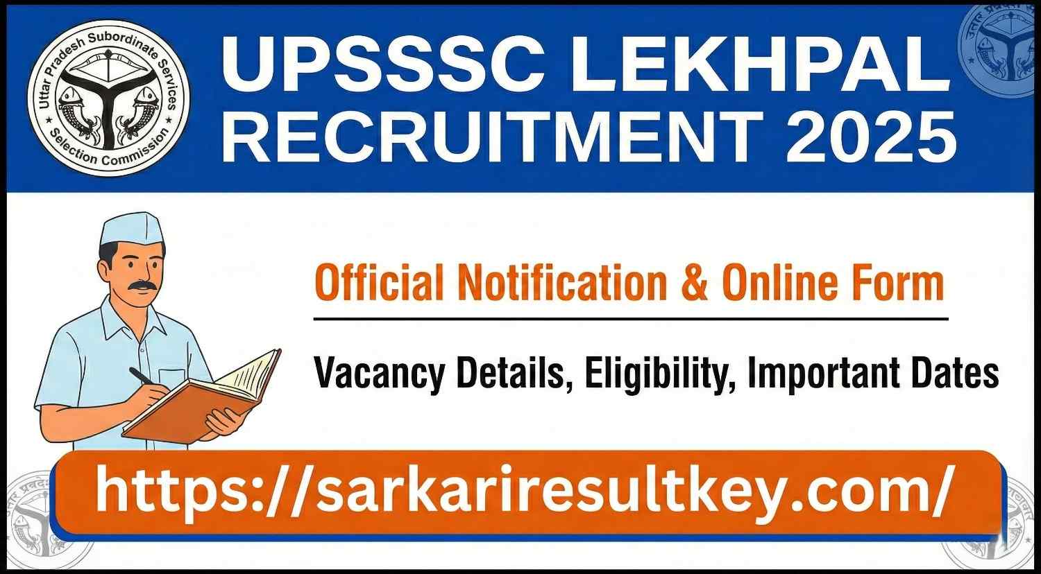 UPSSSC Lekhpal Recruitment 2025